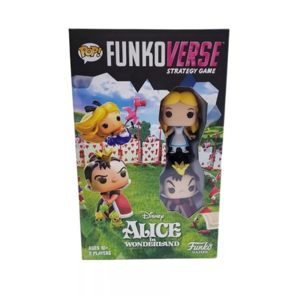 Funko Pop! Funkoverse Strategy Game Alice in Wonderland Chase Edition New - Picture 1 of 6